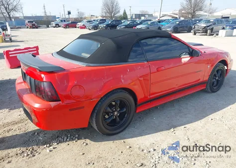 2001 Ford Mustang from USA, damaged, VIN 1FAFP44411F180183